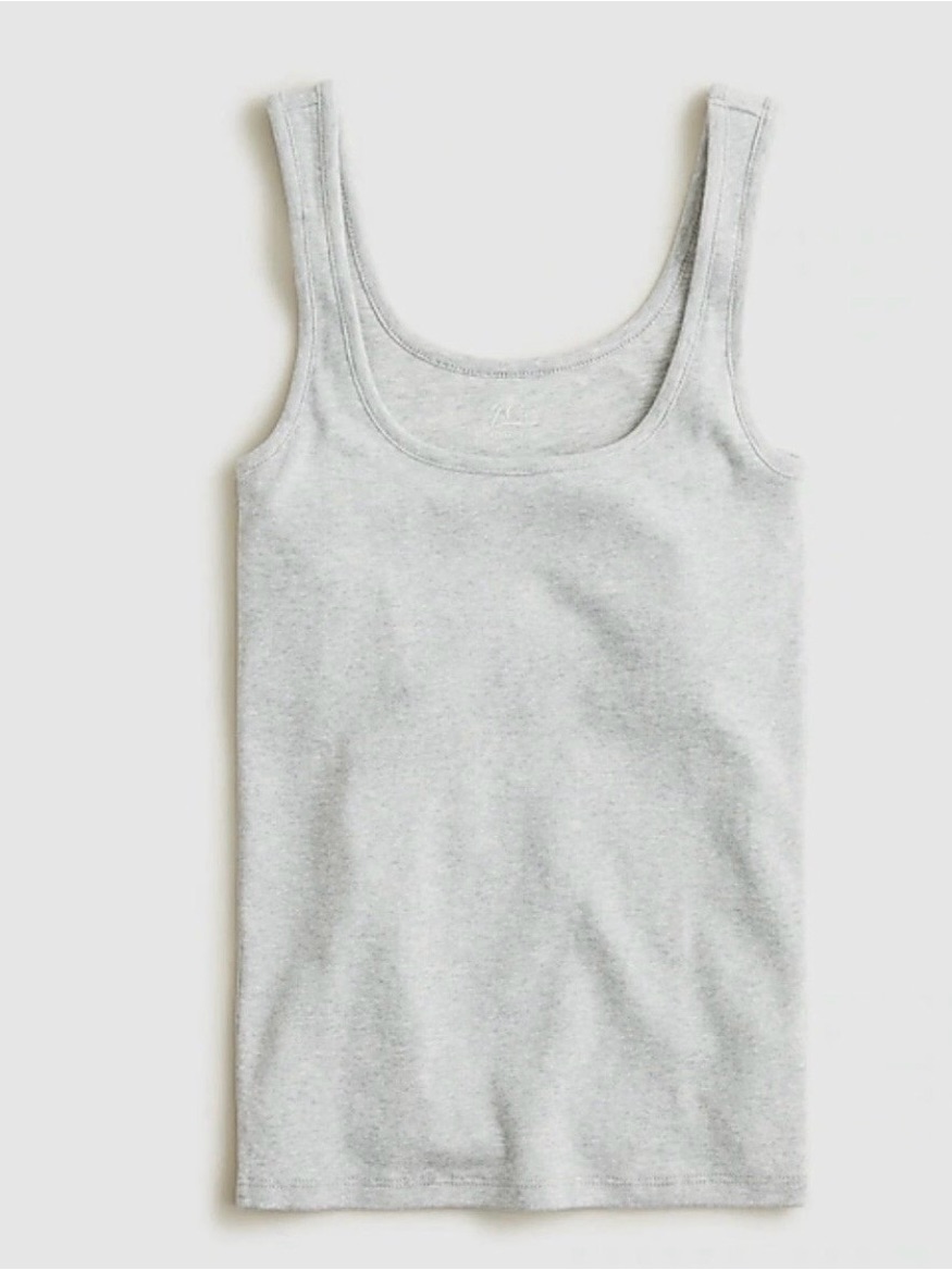 J.Crew Perfect Fit Shelf Bra Tank Top